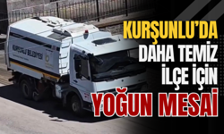 Kurşunlu’da Daha Temiz İlçe İçin Yoğun Mesai
