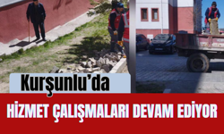Kurşunlu’da Hizmet Çalışmaları Devam Ediyor