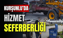 Kurşunlu’da Hizmet Seferberliği