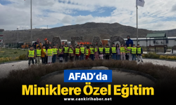 AFAD’da Miniklere Özel Eğitim
