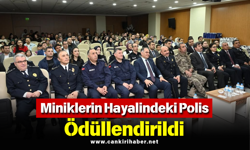 Miniklerin Hayalindeki Polis Ödüllendirildi