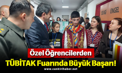 Özel Öğrencilerden TÜBİTAK Fuarında Büyük Başarı!