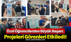 Özel Öğrencilerden Büyük Başarı: Projeleri Görenleri Etkiledi!