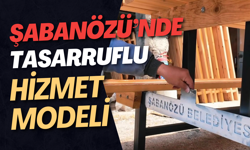 Şabanözü’nde Tasarruflu Hizmet Modeli