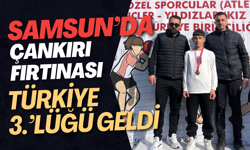 Samsun’da Çankırı Fırtınası: Türkiye 3.’lüğü Geldi