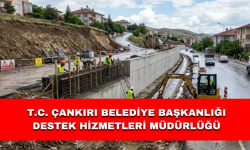 T.C. ÇANKIRI BELEDİYE BAŞKANLIĞI Destek Hizmetleri Müdürlüğü