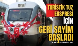 Turistik Tuz Ekspresi İçin Geri Sayım Başladı