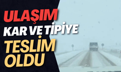 Ulaşım, Kar ve Tipiye Teslim Oldu