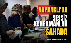 Yapraklı’da Sessiz Kahramanlar Sahada
