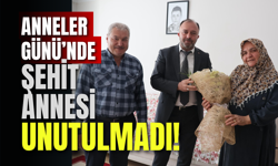 Anneler Günü’nde Şehit Annesi Unutulmadı!