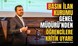Basın İlan Kurumu Genel Müdürü’nden Öğrencilere Kritik Uyarı!