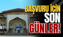 Başvuru İçin Son Günler!