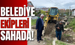 Belediye Ekipleri Sahada!