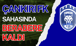 Çankırı FK Sahasında Berabere Kaldı