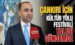 Çankırı İçin Kültür Yolu Festivali Talebi Gündemde