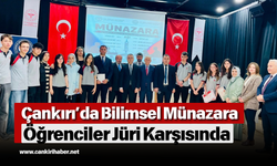 Çankırı’da Bilimsel Münazara: Öğrenciler Jüri Karşısında
