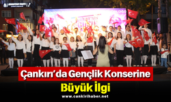 Çankırı’da Gençlik Konserine Büyük İlgi