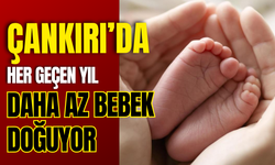 Çankırı’da Her Geçen Yıl Daha Az Bebek Doğuyor