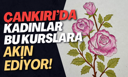 Çankırı’da Kadınlar Bu Kurslara Akın Ediyor!