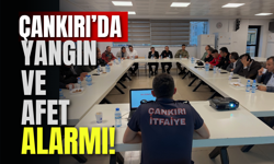 Çankırı’da Yangın ve Afet Alarmı!