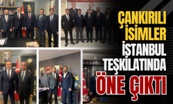 Çankırılı İsimler İstanbul Teşkilatında Öne Çıktı