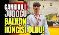 Çankırılı Judocu Balkan İkincisi Oldu!