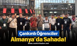 Çankırılı Öğrenciler Almanya’da Sahada!