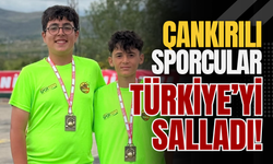 Çankırılı Sporcular Türkiye’yi Salladı!