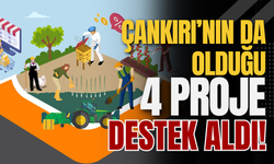 Çankırı’nın da Olduğu 4 Proje Destek Aldı!