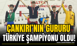Çankırı’nın Gururu Türkiye Şampiyonu Oldu!
