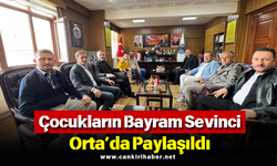 Çocukların Bayram Sevinci Orta’da Paylaşıldı