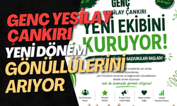 Genç Yeşilay Çankırı Yeni Dönem Gönüllülerini Arıyor