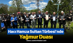 Hacı Hamza Sultan Türbesi’nde Yağmur Duası