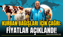 Kurban bağışları için çağrı: Fiyatlar açıklandı!