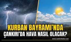 Kurban Bayramı’nda Çankırı’da Hava Nasıl Olacak?
