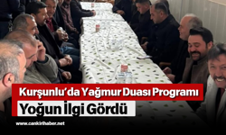 Kurşunlu’da Yağmur Duası Programı Yoğun İlgi Gördü