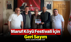Maruf Köyü Festivali İçin Geri Sayım