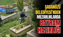 Şabanözü Belediyesi’nden Mezarlıklarda Bayram Hazırlığı