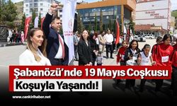 Şabanözü’nde 19 Mayıs Coşkusu Koşuyla Yaşandı!