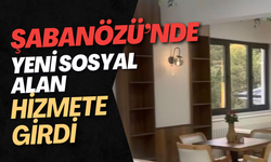 Şabanözü’nde Yeni Sosyal Alan Hizmete Girdi