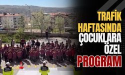 Trafik Haftasında Çocuklara Özel Program