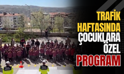 Trafik Haftasında Çocuklara Özel Program