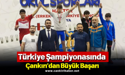 Türkiye Şampiyonasında Çankırı'dan Büyük Başarı