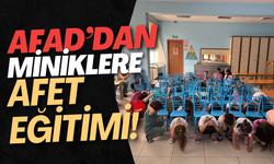 AFAD’dan Miniklere Afet Eğitimi!
