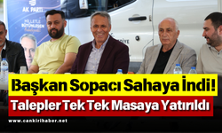 Başkan Sopacı Sahaya İndi! Talepler Tek Tek Masaya Yatırıldı