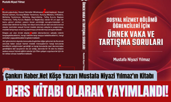 Çankırı Haber.Net Köşe Yazarı Mustafa Niyazi Yılmaz'ın Kitabı Ders Kitabı Olarak Yayımlandı!