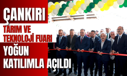 Çankırı Tarım ve Teknoloji Fuarı Yoğun Katılımla Açıldı
