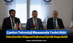 Çankırı Teknoloji Masasında Yerini Aldı! Teknokentler Bölgesel Kalkınma İçin Bir Araya Geldi
