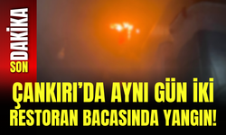Çankırı’da Aynı Gün İki Restoran Bacasında Yangın!