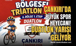 Çankırı’da Büyük Spor Heyecanı! Duatlon Yarışı Geliyor